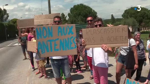 Plascassier : polémique autour d'une antenne relais