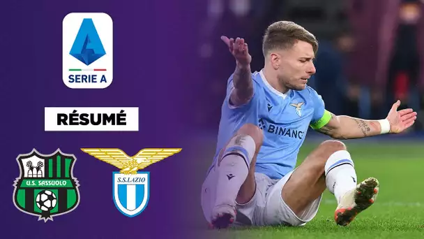 🇮🇹 Résumé - Serie A : La Lazio se fait piéger à Sassuolo