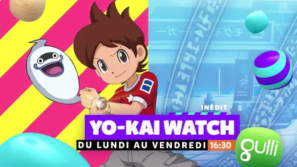 BANDE ANNONCE : La saison 2 de Yo-kai Watch continue sur Gulli, du lundi au vendredi à 16h30 ! 😍😀☺