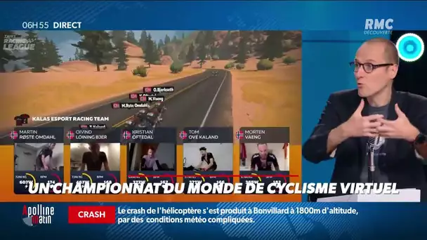 Comment le cyclisme réussit à se réinventer virtuellement