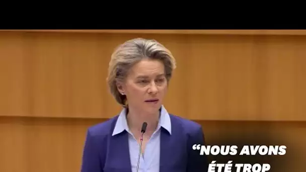 Vaccins dans l'UE: Ursula von der Leyen reconnait des lacunes