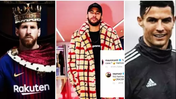 Quand Icardi chambre Neymar sur insta, Messi masterclass hier avec le barca ,