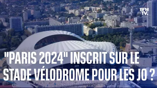 Jeux olympiques: l'inscription "Paris 2024" ornera-t-elle la façade du stade Vélodrome à Marseille ?