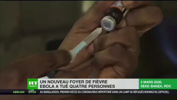 République démocratique du Congo : un nouveau foyer de fièvre Ebola a tué quatre personnes