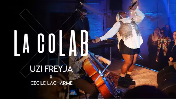 La CoLAB, rencontre choc entre la rappeuse Uzi Freyja et la violoncelliste Cécile Lacharme