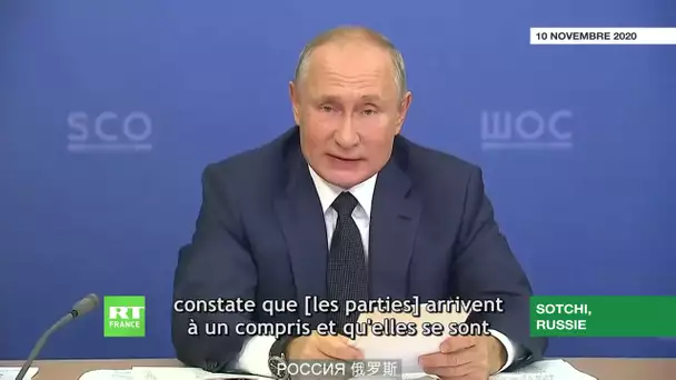 Poutine accueille avec «beaucoup de satisfaction» le nouveau cessez-le-feu dans le Haut-Karabagh
