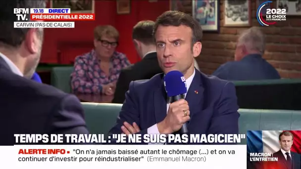 Retraites: Emmanuel Macron "n'exclut pas un référendum"