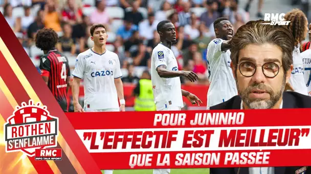 OM : Pour Juninho, l'effectif est "meilleur" que la saison passée