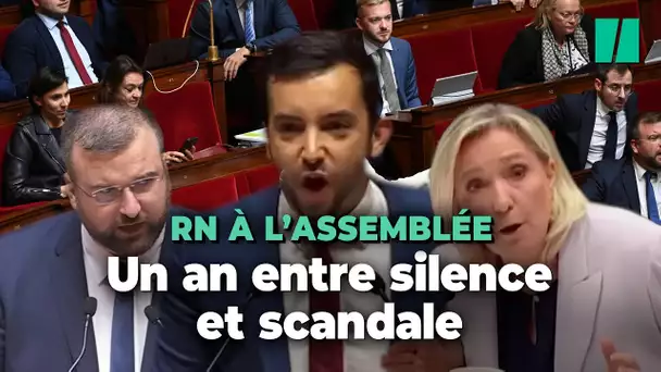 Entre silence et scandale, les un an du groupe RN à l'Assemblée nationale