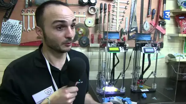 SIA 2015 : Franck Liguori présente son imprimante 3D