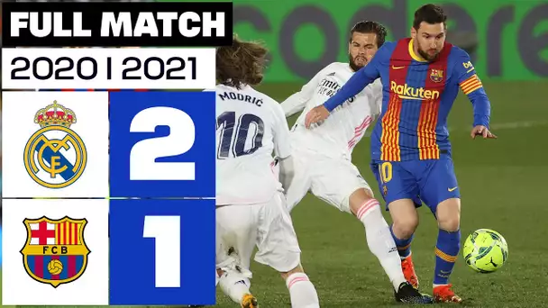 Real Madrid vs FC Barcelona (2-1) J30 2020/2021 - FULL MATCH
