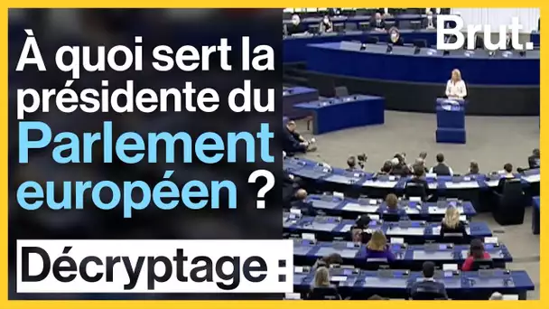 À quoi sert la présidente du Parlement européen ?
