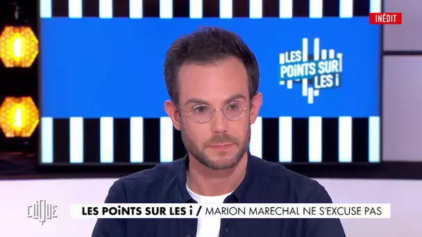 Clément Viktorovitch : Marion Maréchal ne s'excuse pas - Clique, 20h25 en clair sur CANAL+