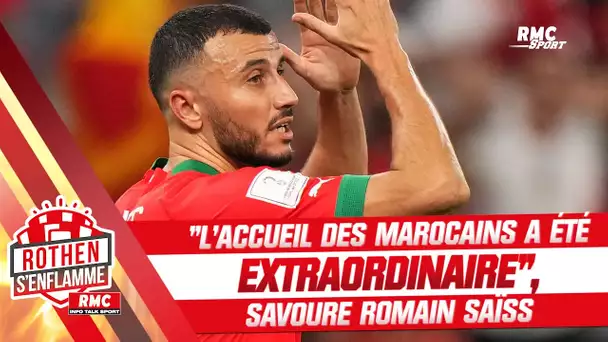 Maroc : "L'accueil des Marocains a été extraordinaire", admire Saïss