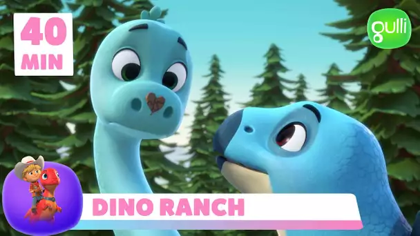 Dino Ranch I LES PLUS GRANDS DINOSAURES 🦕 (spéciale brontosaure) I  Compilation d'épisodes