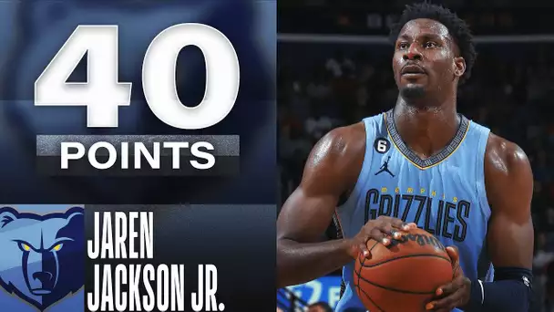 Jaren Jackson Jr. Drops SEASON-HIGH 40 Points In vs. Pelicans! | April 5, 2023