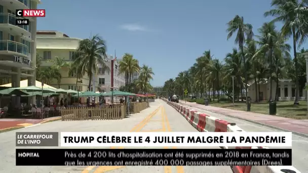 Trump célèbre le 4 juillet malgré la pandémie