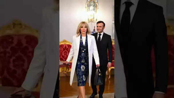Brigitte & Emmanuel Macron: A Love to Celebrate #brigittemacron #love #elegance #frenchchic #shortsf