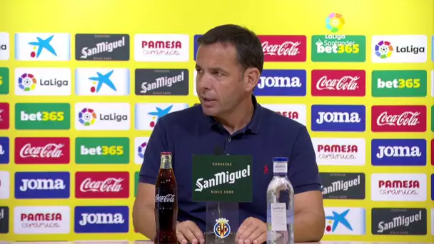 Rueda de prensa Villarreal CF vs FC Barcelona