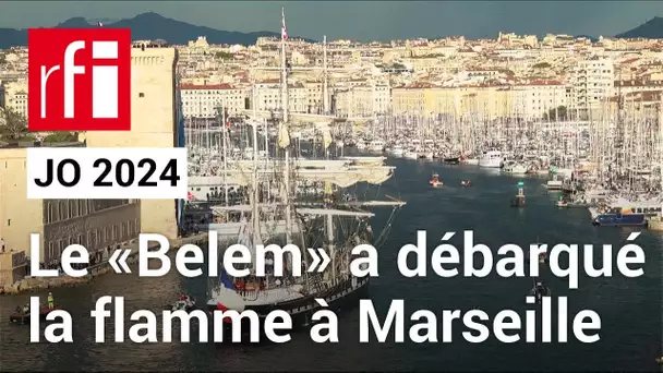 La flamme a débarqué en France, à Marseille • RFI
