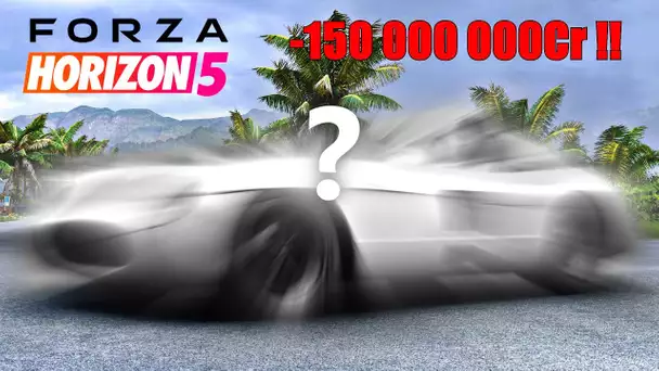 J'ACHETE la voiture la PLUS CHERE de TOUS LES TEMPS sur Forza Horizon 5 (Dinguerie)