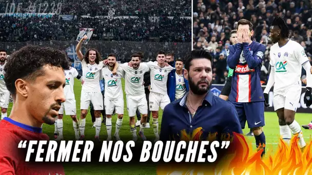 L'OM élimine le PSG, MARQUINHOS ferme sa bouche... Le frère de MESSI met le feu au BARÇA !