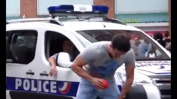 DÉFI - Boire un shaker de protéine dans la rue ! / Protein Shake Prank