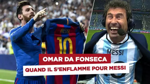 COMPILATION : Quand Lionel Messi rendait Omar Da Fonseca complètement loco au Barça !
