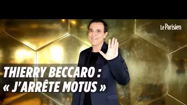 Thierry Beccaro: «J&#039;arrête Motus»