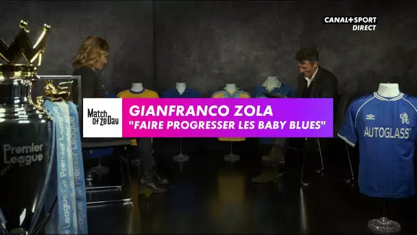 Premier League - Gianfranco Zola : "Faire progresser les baby blues"