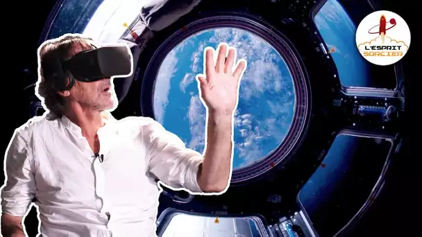 Fred teste la VR dans la peau de Thomas Pesquet - L'Esprit Sorcier
