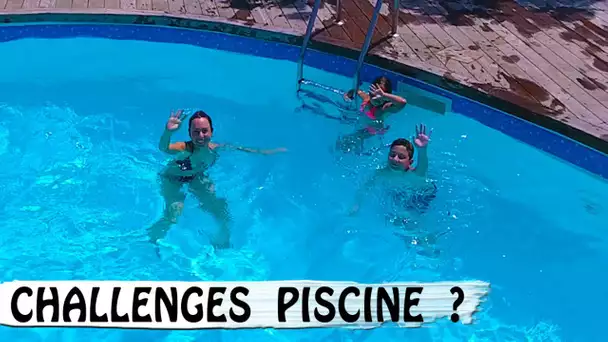 CHALLENGES  PISCINE EN FAMILLE / Family Vlog en Corse / Vlog Vacances