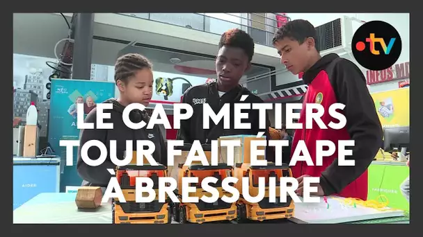 Les collégiens immergés dans un mini forum des métiers
