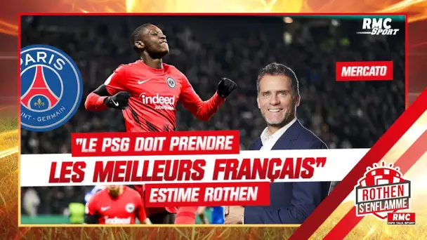 Mercato : "Le PSG doit prendre les meilleurs Français" estime Rothen