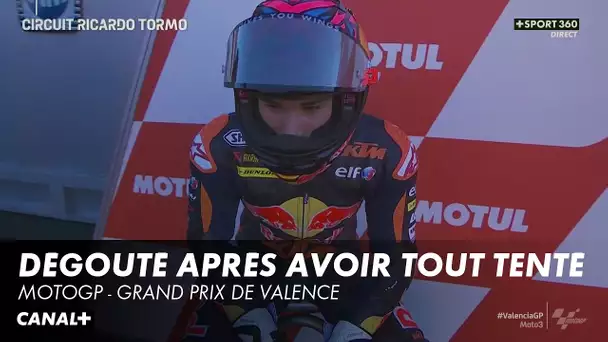Deniz Öncü dégoûté après avoir tout tenté - Grand Prix de Valence - MotoGP