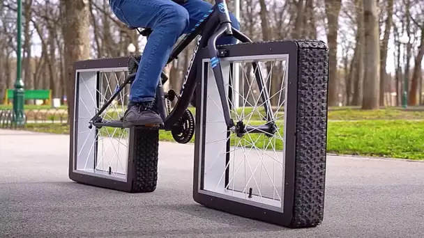 Une Bicyclette à Roues Carrées et D’autres Idées Folles qui ont Fonctionné