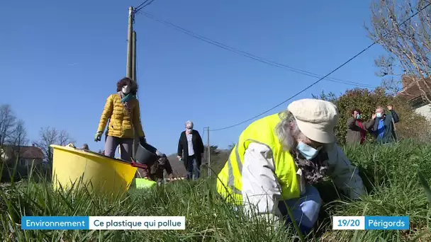 Des habitants de St-Pierre-de-Côle se mobilisent contre une pollution au plastique