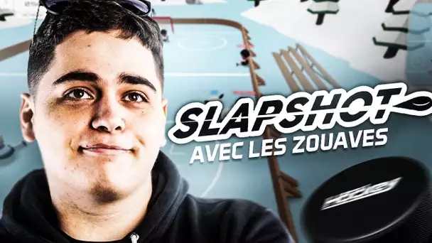 SLAPSHOT, UN JEU DE HOCKEY SUR GLACE INCROYABLE AVEC LES ZOUAVES