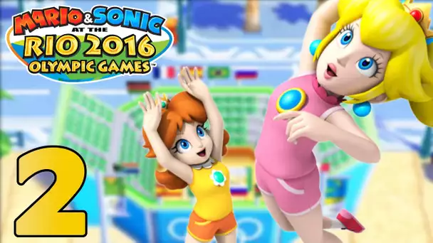 COMBAT DE BEACH VOLLEY | MARIO ET SONIC AUX JO DE RIO 2016 3DS EPISODE 2