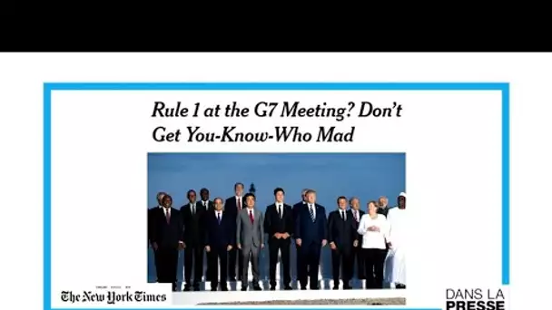 G7: "Ne pas énerver vous-savez-qui"