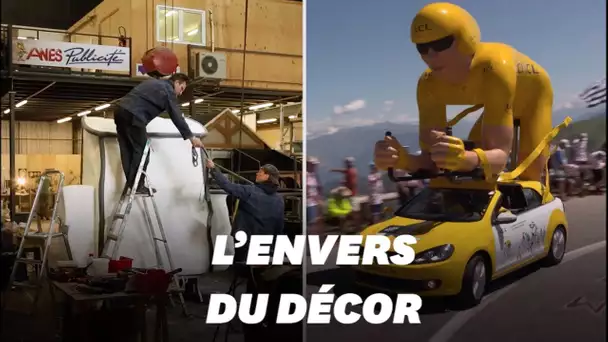 Tour de France 2019 : dans les coulisses de la construction de la caravane