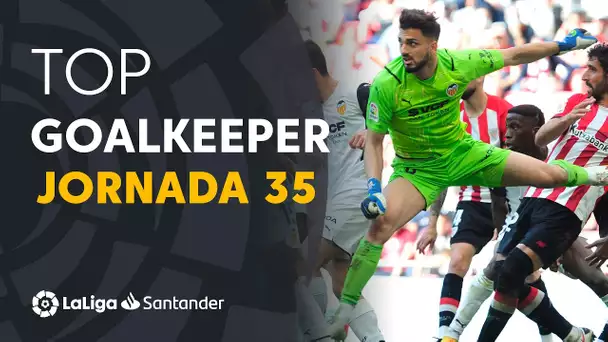 LaLiga Best Goalkeeper Jornada 35: Giorgi Mamardashvili