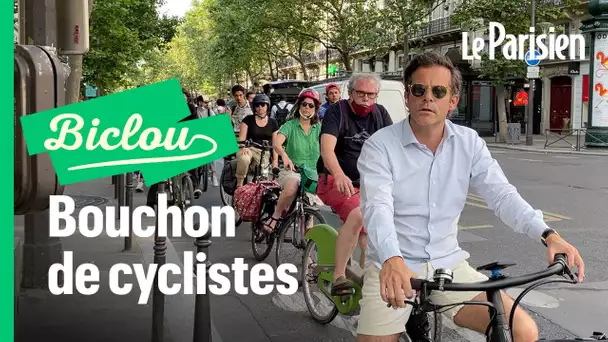 Comment rouler sur l’une des pistes cyclables les plus bondées du monde (elle est à Paris)