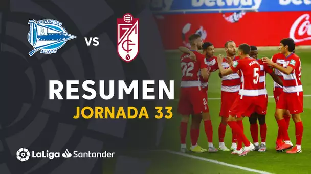 Resumen de Deportivo Alavés vs Granada CF (0-2)