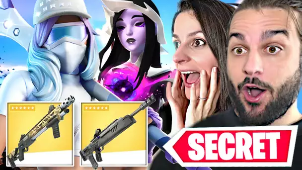 ON A TROUVÉ DES ARMES SECRETES SUR FORTNITE SAISON 4 !