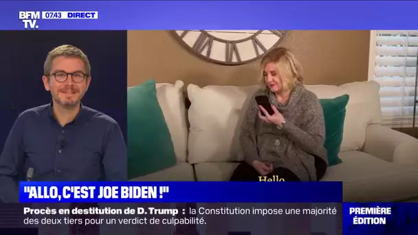 "Allo, c'est Joe Biden !"
