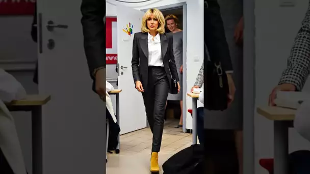 Brigitte Macron's Elegant 2025 Boot Style for Women Over 60 #brigittemacron #fashion #style #love