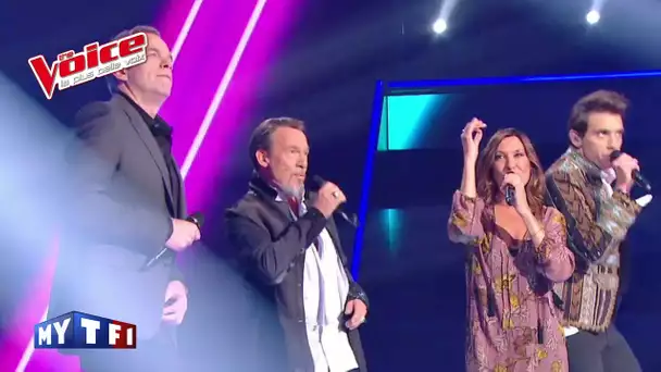 The Voice 2016│Zazie, Garou, Mika et Florent Pagny  - Sweet Dreams (Eurythmics)│Prime 2