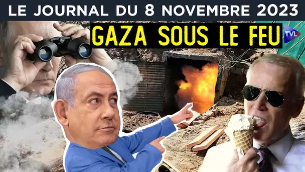 Israël - Gaza : Vers une guerre urbaine longue et meurtrière ? - JT du mercredi 8 novembre 2023