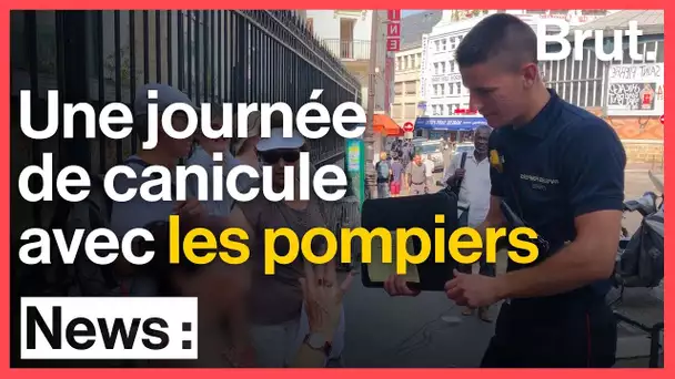 Une journée de canicule avec les sapeurs-pompiers de Paris